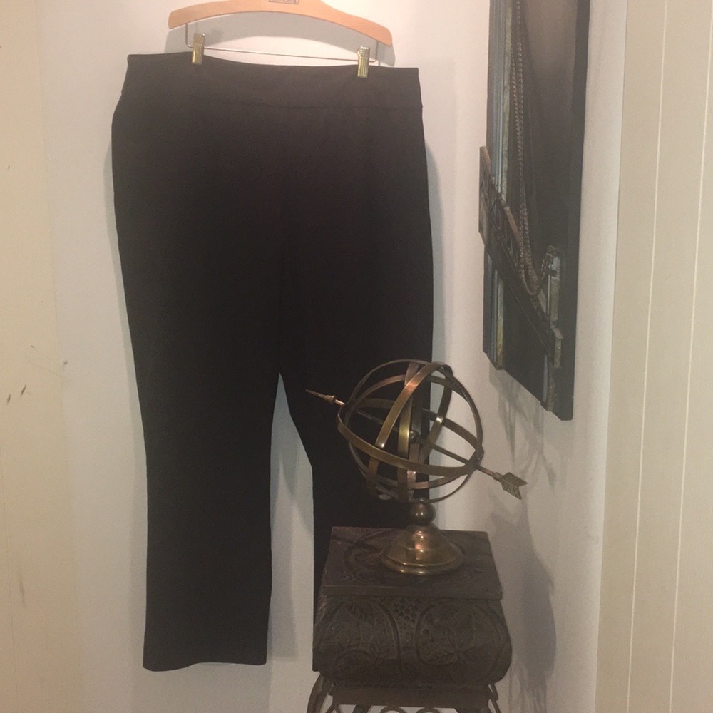 ROZ&ALI WOMAN’ DRESS PANTS BLACK